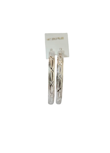 silver plated earring e5600-2
